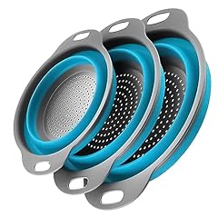 Collapsible colander set for sale  Delivered anywhere in USA 