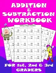 Addition subtraction workbook for sale  Delivered anywhere in USA 