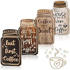 Pieces wood coffee for sale  Delivered anywhere in USA 