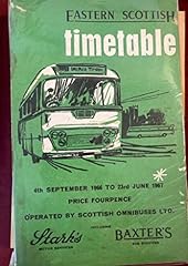 Eastern scottish timetable for sale  Delivered anywhere in Ireland