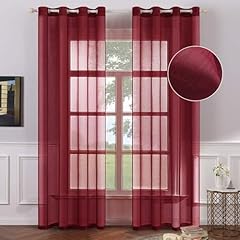 Miulee panels burgundy for sale  Delivered anywhere in USA 
