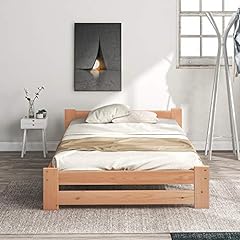 Merax letto legno usato  Spedito ovunque in Italia 