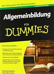 Allgemeinbildung dummies gebraucht kaufen  Wird an jeden Ort in Deutschland