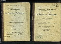 Doctrine catholique tomes d'occasion  Livré partout en France