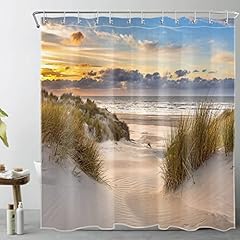 Strand duschvorhang 180x180cm gebraucht kaufen  Wird an jeden Ort in Deutschland