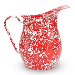 Enamelware pitcher quart for sale  Delivered anywhere in USA 