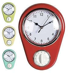 Retro wanduhr eieruhr gebraucht kaufen  Wird an jeden Ort in Deutschland