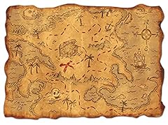 Plastic treasure map for sale  Delivered anywhere in USA 