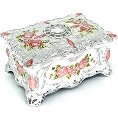 Jewelry chest rose for sale  Delivered anywhere in USA 