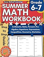 Summer math workbook for sale  Delivered anywhere in USA 