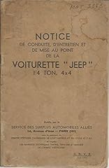 notice manuel automobile d'occasion  Livré partout en France