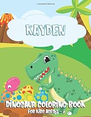 Kayden dinosaur coloring for sale  Delivered anywhere in USA 