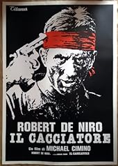 Cacciatore poster manifesto usato  Spedito ovunque in Italia 