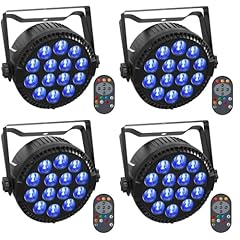 4pcs led rgbw d'occasion  Livré partout en France