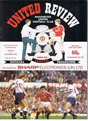 Manchester united coventry for sale  Delivered anywhere in UK