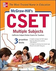Mcgraw hill cset for sale  Delivered anywhere in USA 