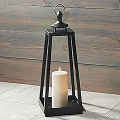 Black lantern flameless for sale  Delivered anywhere in USA 