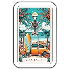 Skeleton surfboard sticker for sale  Delivered anywhere in USA 