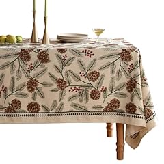 Isaenne christmas tablecloth for sale  Delivered anywhere in USA 