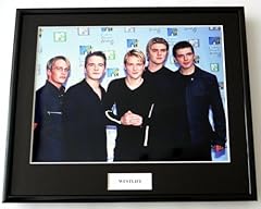 Westlife photo framed for sale  Delivered anywhere in UK