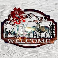 Metal deer wall for sale  Delivered anywhere in USA 