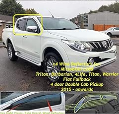 Wind deflectors mitsubishi for sale  Delivered anywhere in Ireland