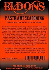 Eldon pastrami seasoning for sale  Delivered anywhere in USA 