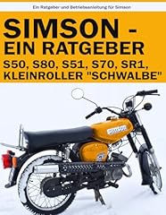 Simson ratgeber s51 for sale  Delivered anywhere in UK