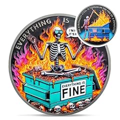 Colorful skull dumpster for sale  Delivered anywhere in USA 