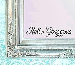 Hello gorgeous decal for sale  Delivered anywhere in USA 