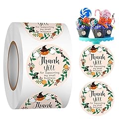 Thank halloween label for sale  Delivered anywhere in USA 