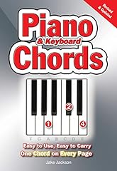 Piano keyboard chords usato  Spedito ovunque in Italia 