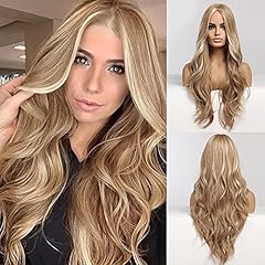 Long wavy wigs for sale  Delivered anywhere in UK