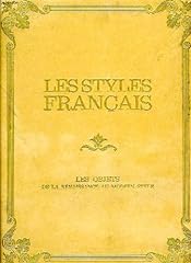 Styles francais objets d'occasion  Livré partout en France