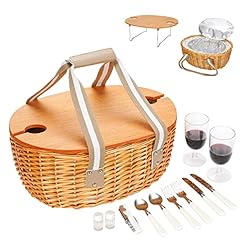 Stboo wicker picnic for sale  Delivered anywhere in USA 