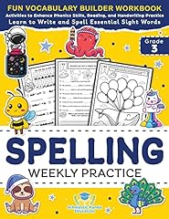 Spelling weekly practice for sale  Delivered anywhere in USA 