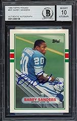 Barry sanders autographed for sale  Delivered anywhere in USA 