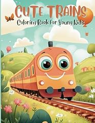 Cute trains coloring for sale  Delivered anywhere in USA 