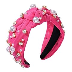 Pearl knotted headband for sale  Delivered anywhere in USA 