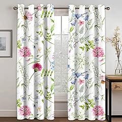 Floral blackout curtains for sale  Delivered anywhere in UK