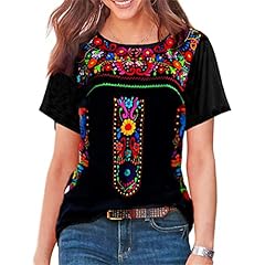 Womens mexican embroidered for sale  Delivered anywhere in USA 