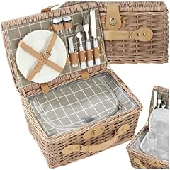 Tectake picknickkorb personen gebraucht kaufen  Wird an jeden Ort in Deutschland