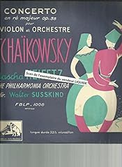 Tchaikowsky concerto ré d'occasion  Livré partout en France