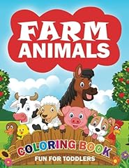 Farm animals coloring for sale  Delivered anywhere in USA 