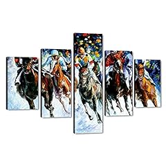Running horse canvas for sale  Delivered anywhere in USA 