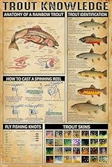 Trout knowledge metal for sale  Delivered anywhere in USA 