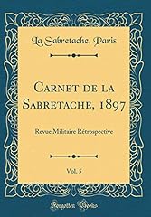 Carnet sabretache 1897 d'occasion  Livré partout en France