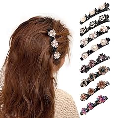 Braided hair clips for sale  Delivered anywhere in UK