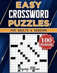 Easy crossword puzzle for sale  Delivered anywhere in USA 