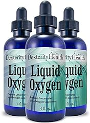 Dexterity Health Liquid Oxygen Drops, 3-Pack of 4 oz. for sale  Delivered anywhere in USA 